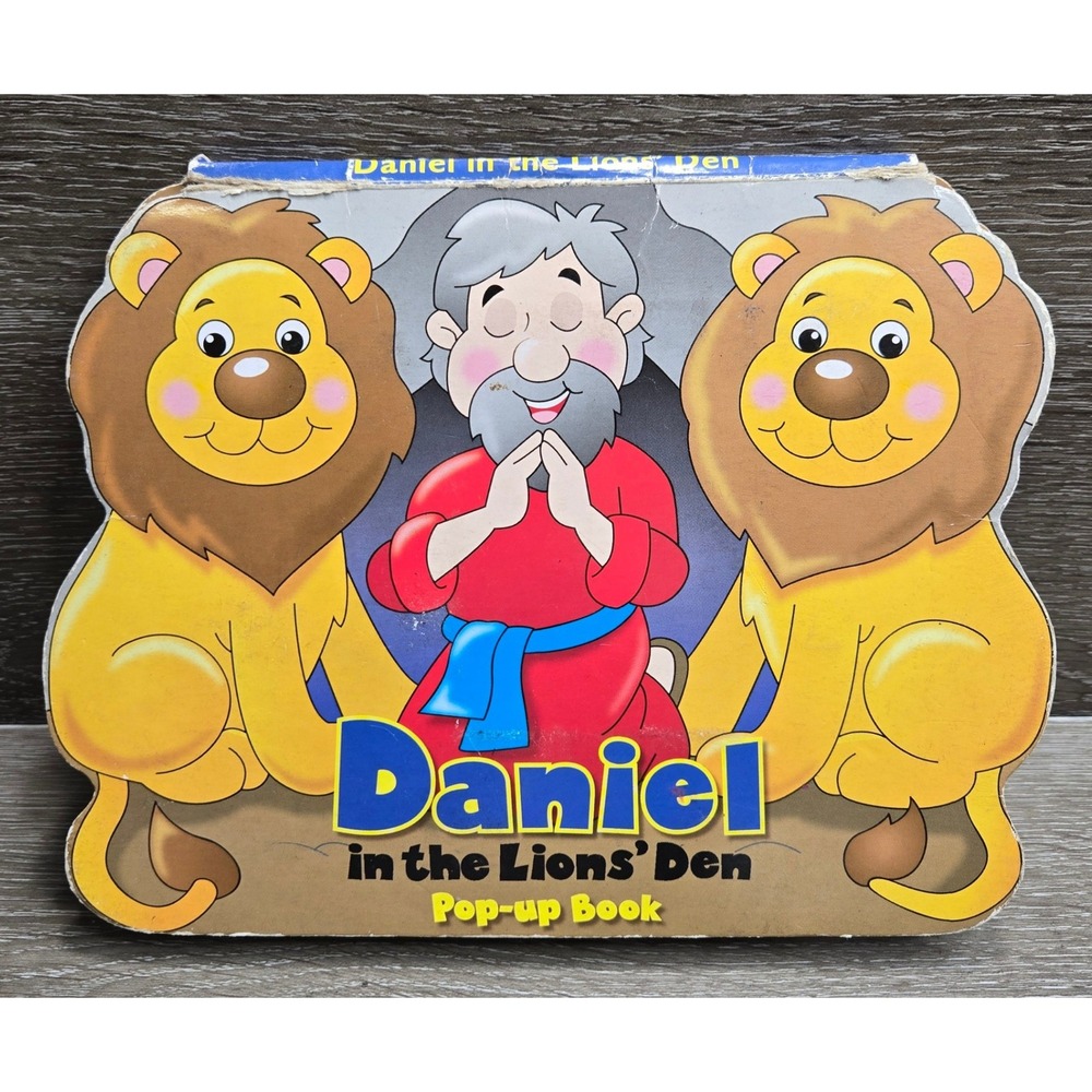 Daniel in the Lions Den Pop Up Book Kids Bible Story Clever Factory 2009